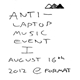 Various - Anti-Laptop Music Event I